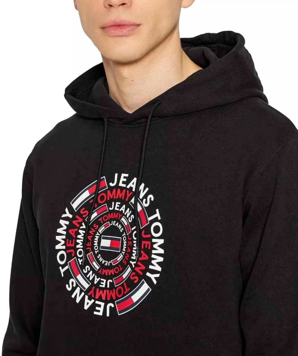 Hanorace Circular Graphic Hoodie DM0DM13288BDS - Img 4