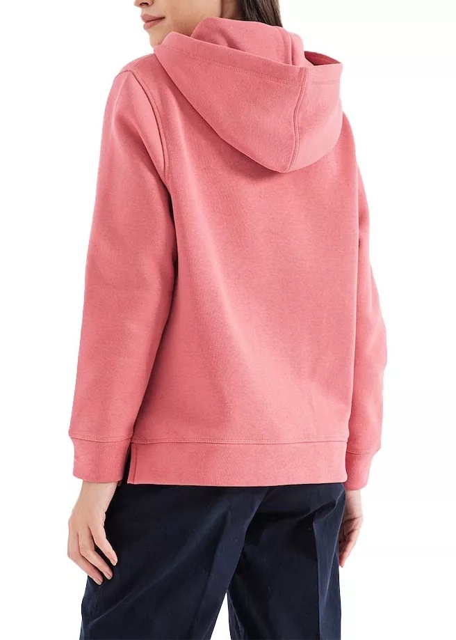 Hanorace LOGO EMBROIDERY DRAWSTRING HOODY - Img 2