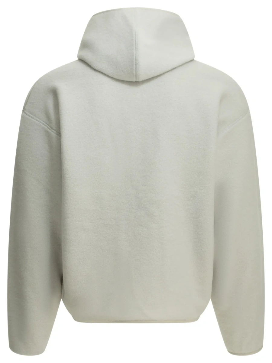 Hanorace Wool-Blend Hooded Sweatshirt - Img 2