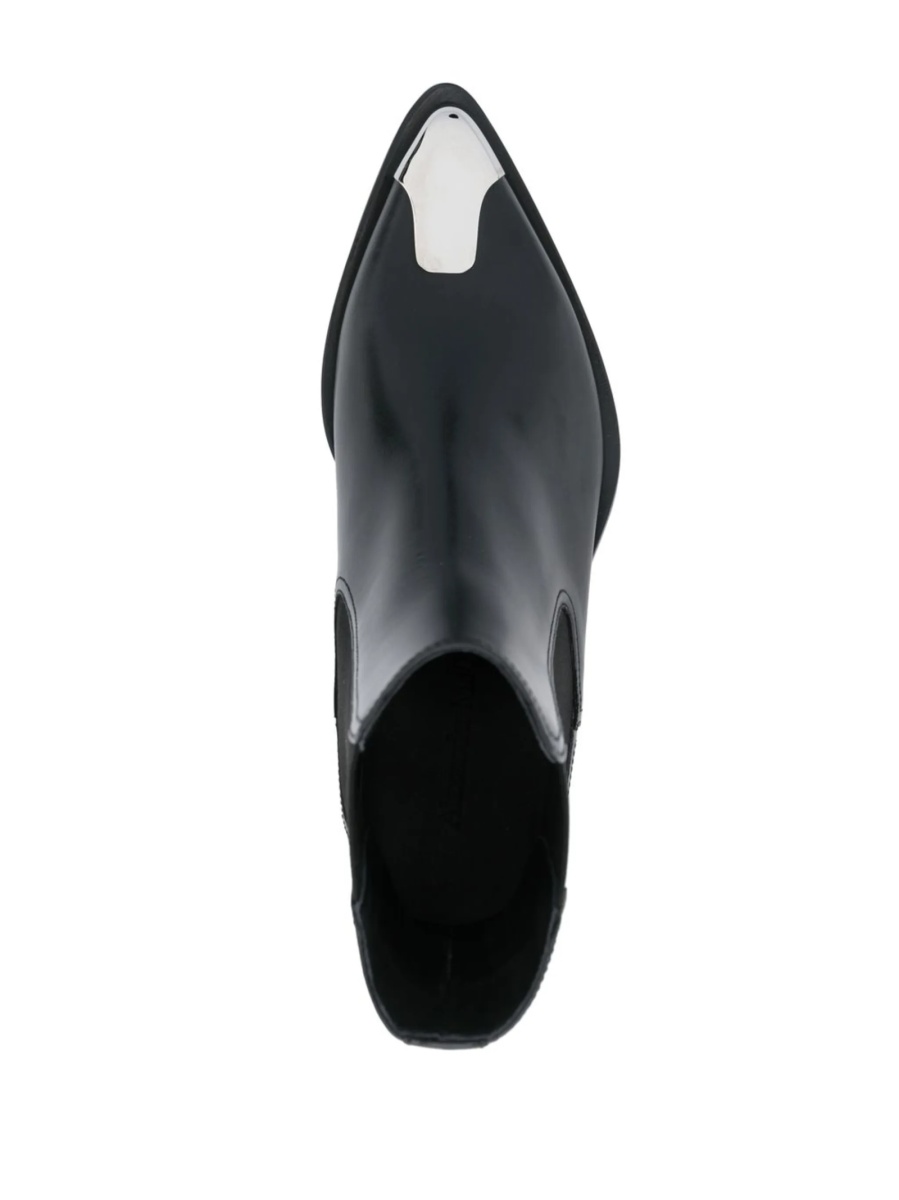 Incaltaminte Alexander McQueen neagra din piele - Img 4