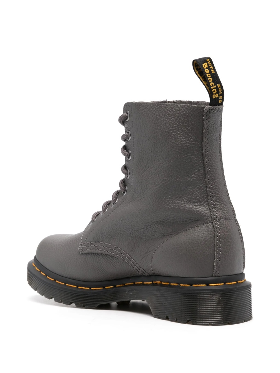 Incaltaminte Dr. Martens gri din piele - Img 3