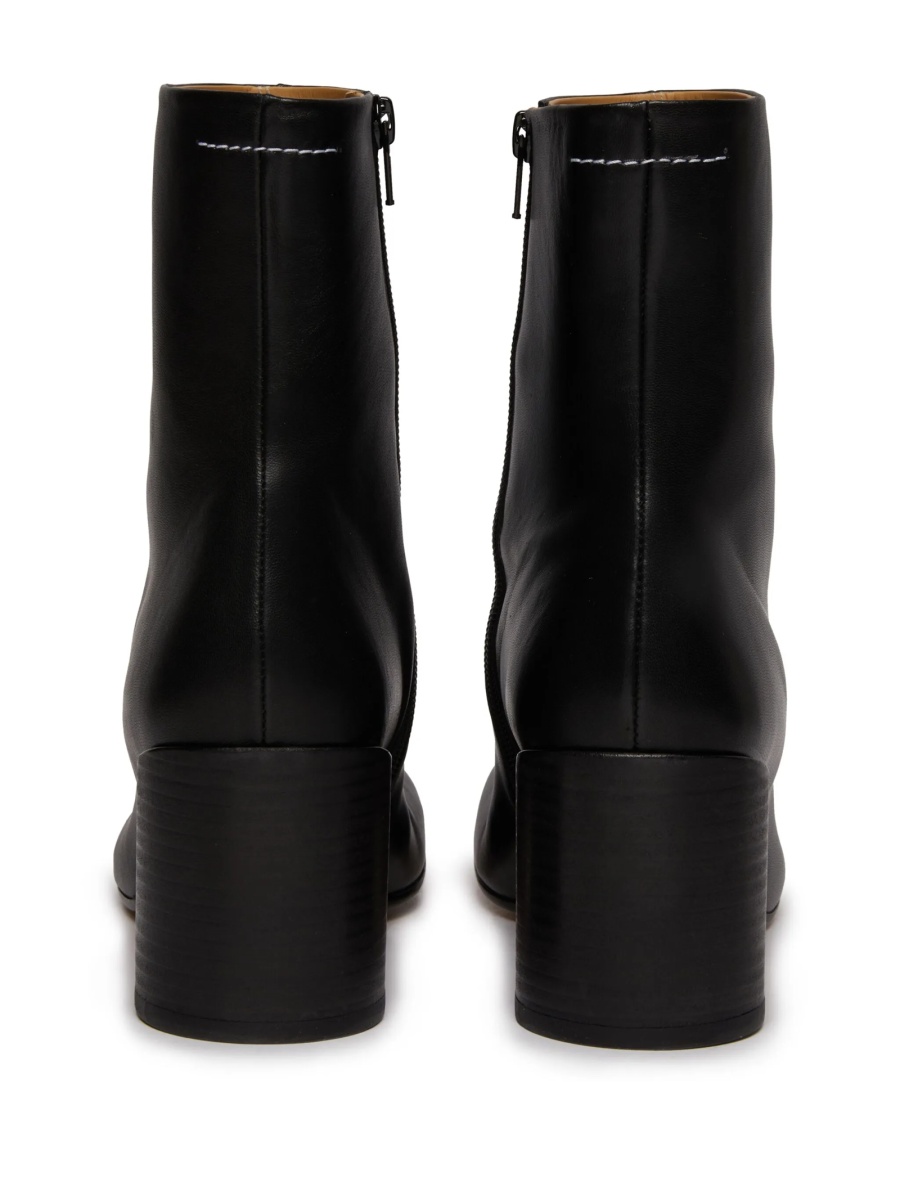 Incaltaminte MM6 Maison Margiela neagra din piele - Img 3