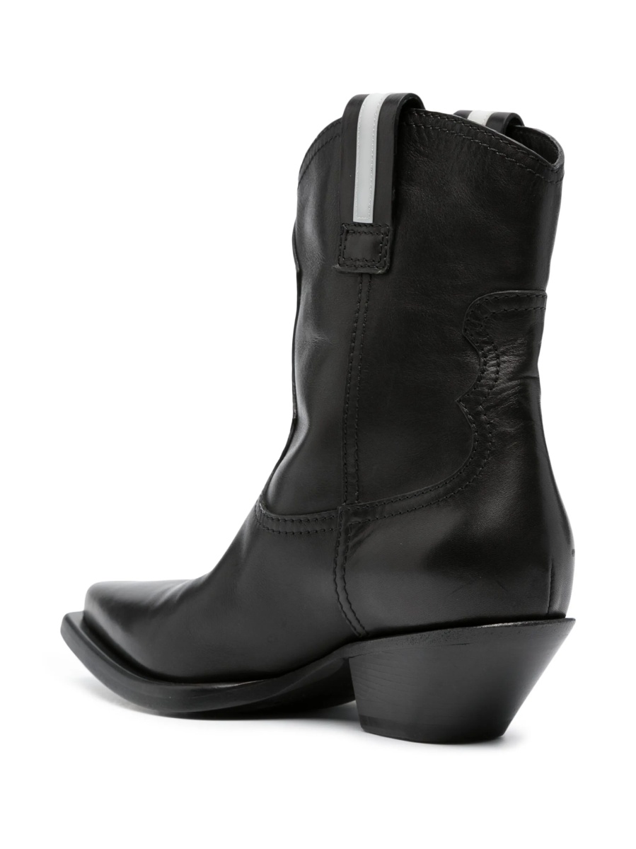 Incaltaminte Premiata neagra din piele - Img 3