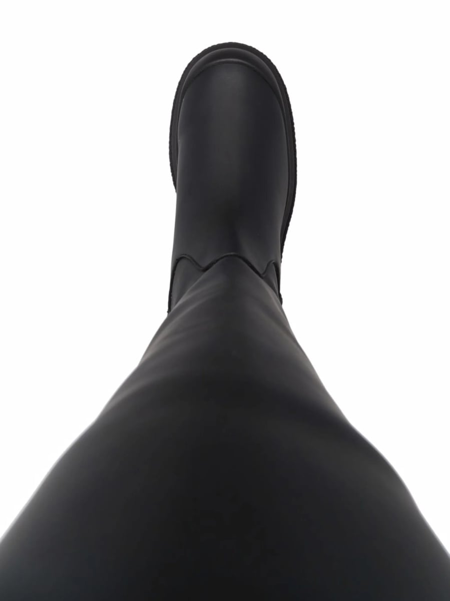 Incaltaminte Stuart Weitzman neagra din piele - Img 4