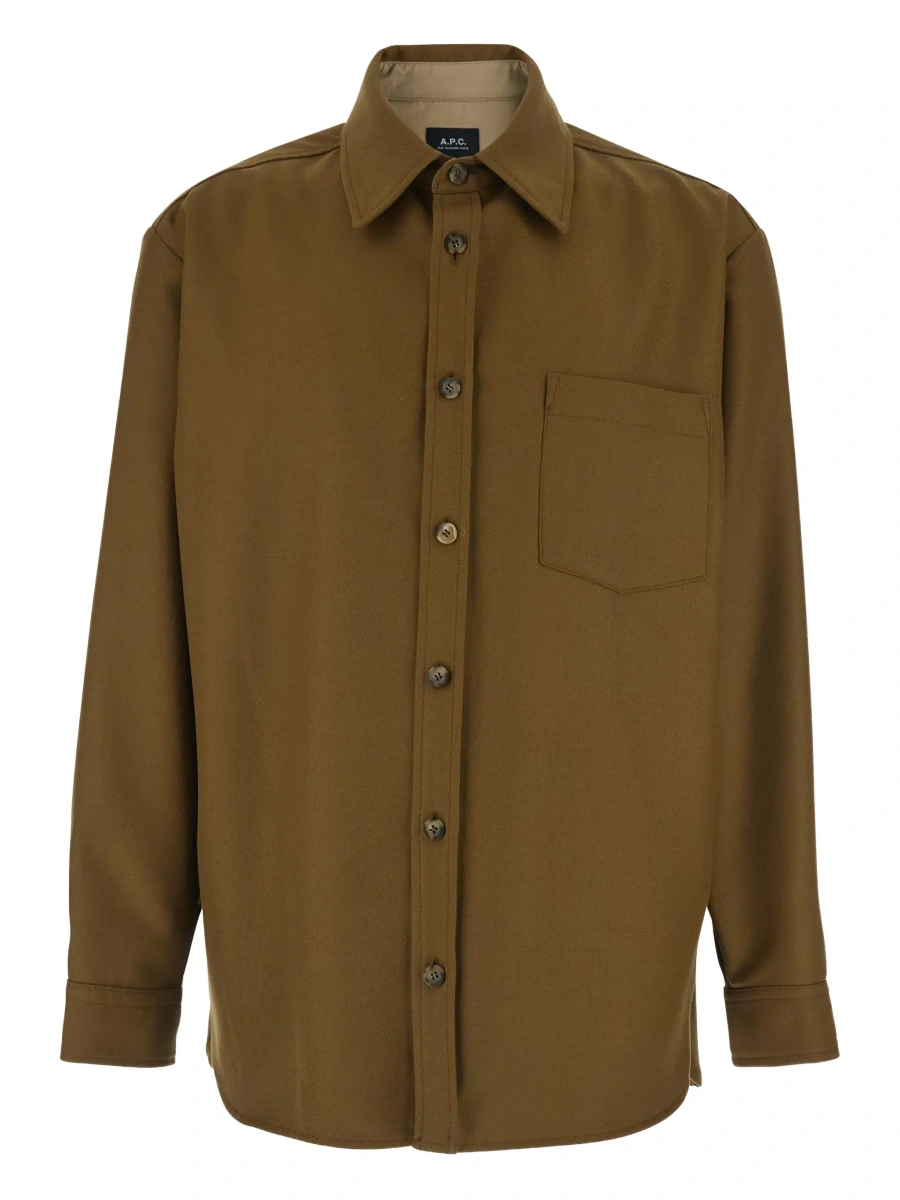 Jacheta A.P.C. maro din lana - Img 6