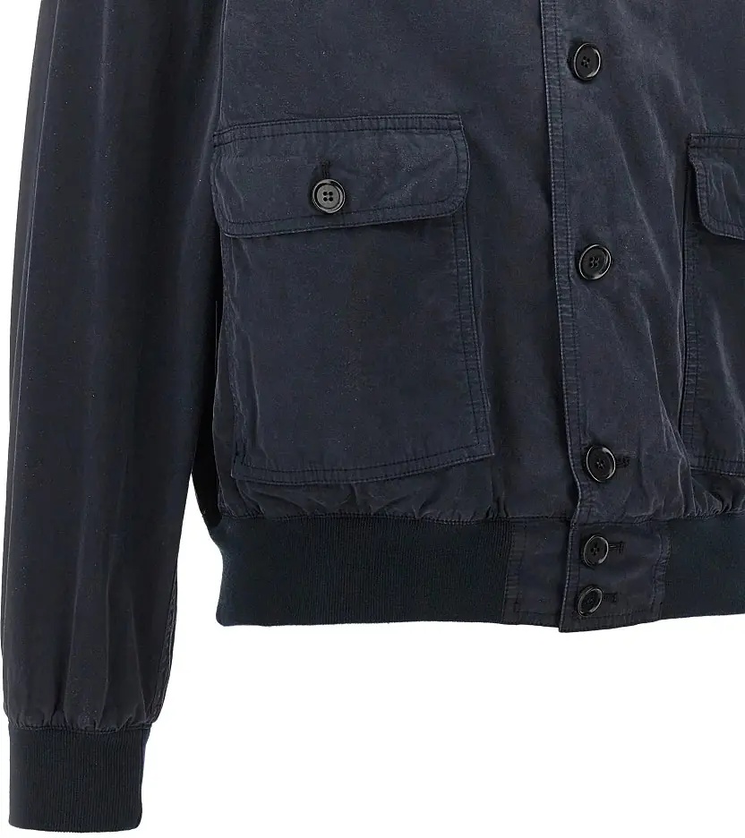 Jacheta Cotton canvas bomber jacket - Img 2
