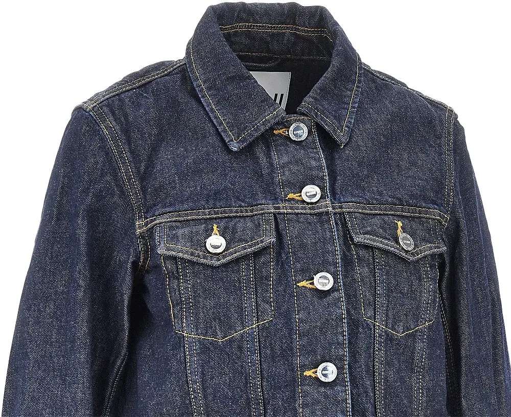 Jacheta Cropped denim jacket - Img 2