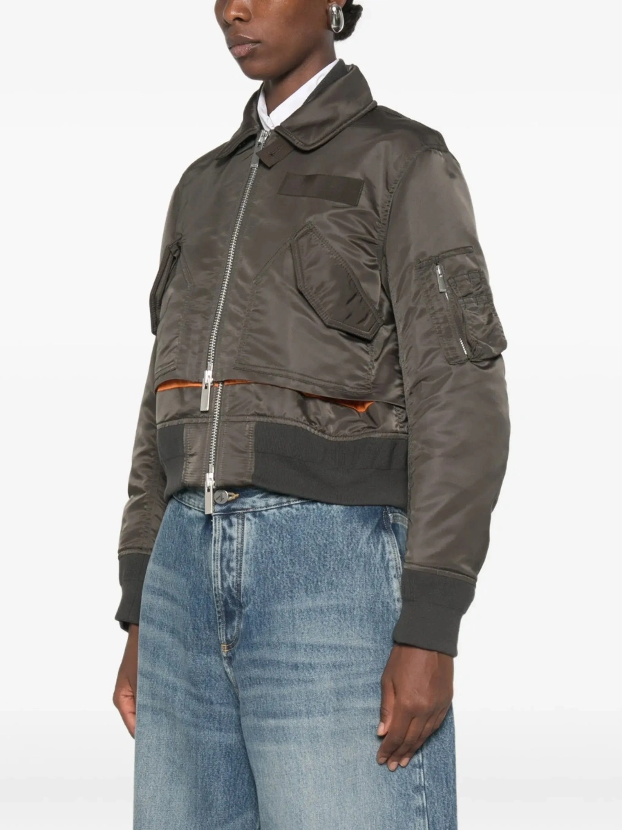 Jacheta Double-zip nylon Jacket - Img 5
