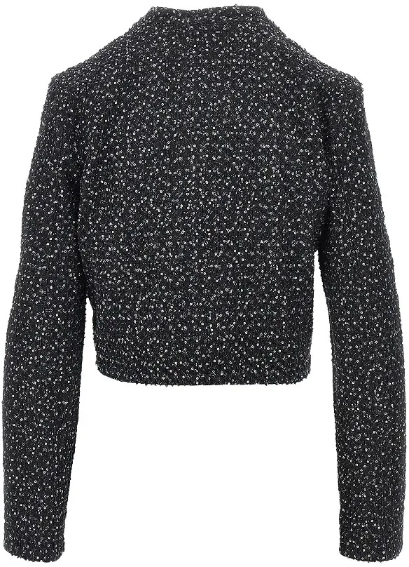 Jacheta Emporio Armani albastra din denim - Img 3
