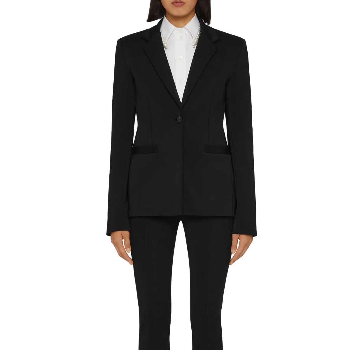 Jacheta GIVENCHY Black Slim Fit Tailored Jacket - Img 2