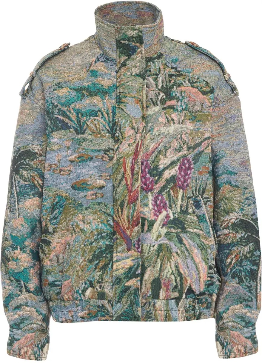 Jacheta Jacket with floral print - Img 2