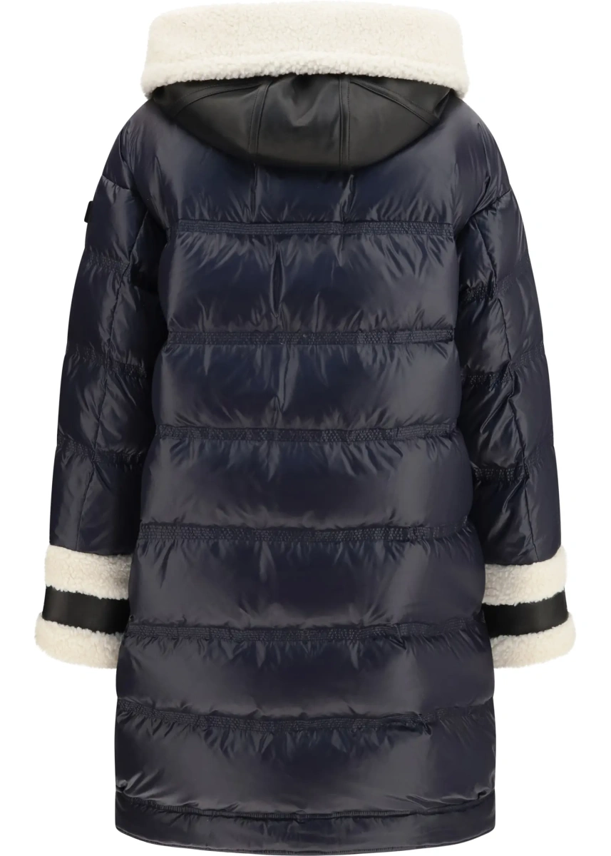 Jacheta Kunto BG 02 shearling-collar puffer Jacket - Img 2