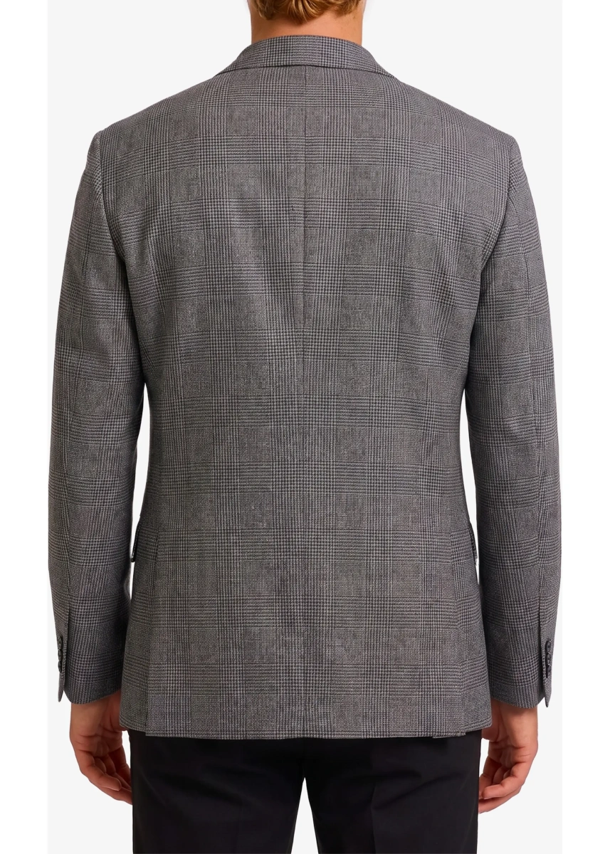 Jacheta Le Origini Single-Breasted Virgin Wool Jacket - Img 3