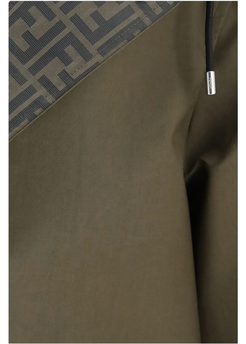 Jacheta Mackintosh fabric hooded Jacket - Img 3