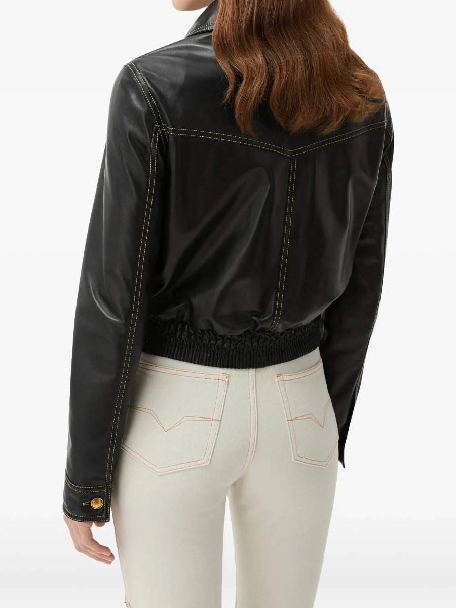 Jacheta Nappa leather Jacket - Img 5