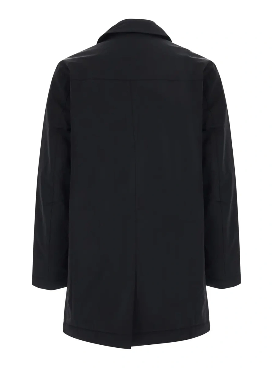 Jacheta NN.07 neagra din nylon - Img 2