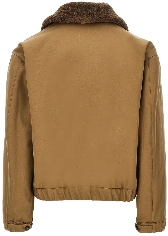 Jacheta Padded cotton canvas blouson - Img 3
