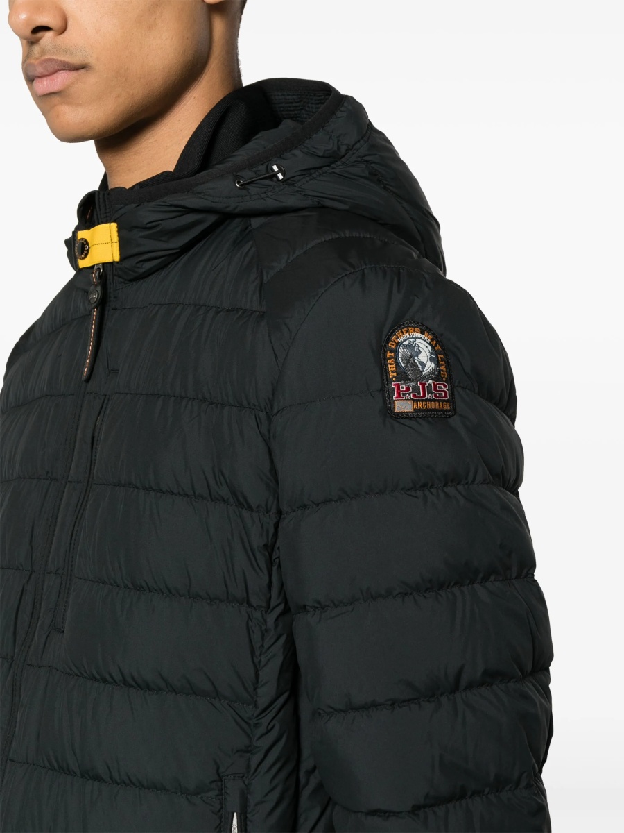 Jacheta Parajumpers neagra din polyester - Img 5