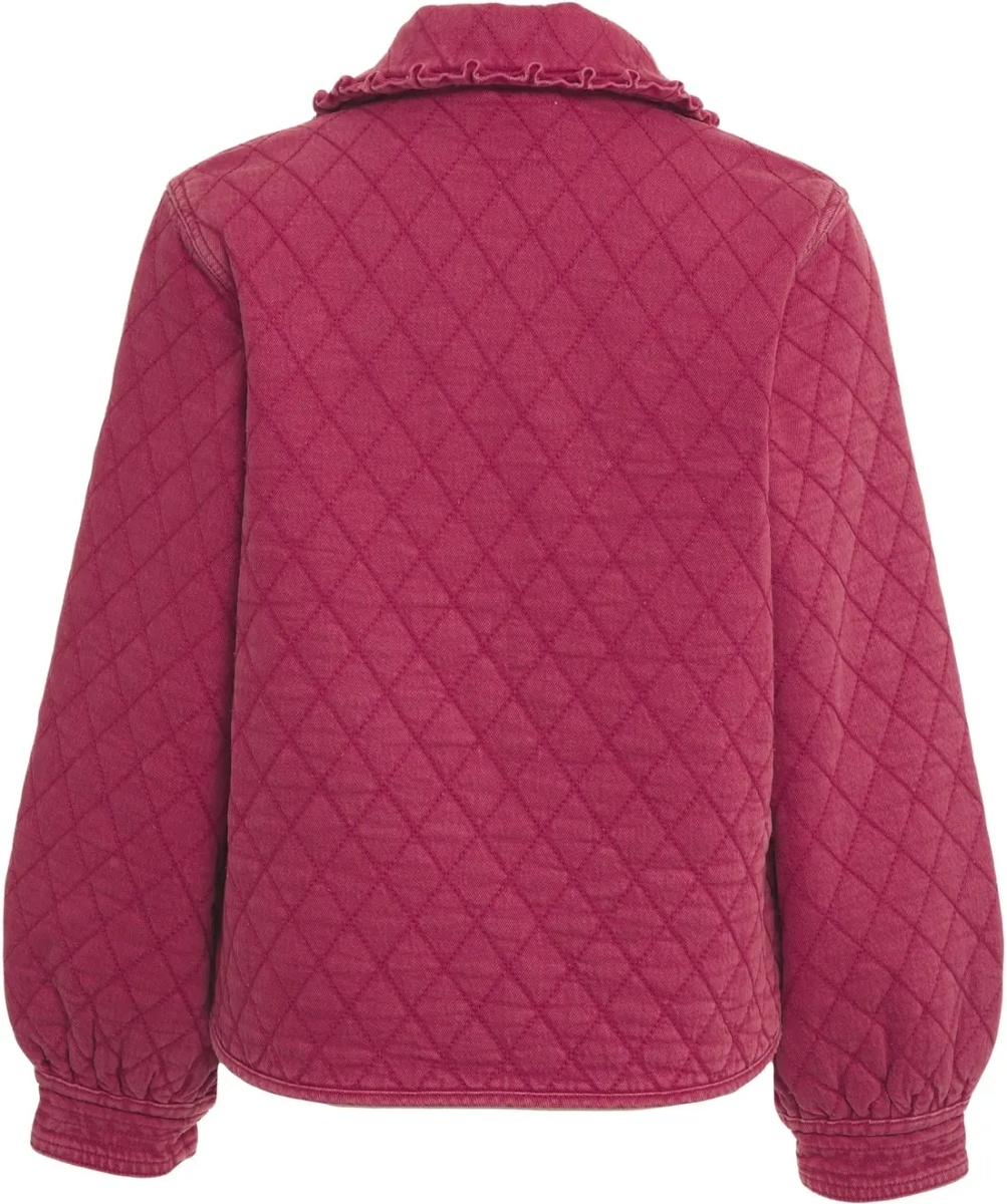Jacheta Quilted denim jacket 'Heidi Whei' - Img 3