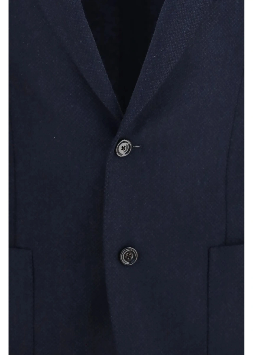 Jacheta Single-breasted wool and cashmere Jacket - Img 3