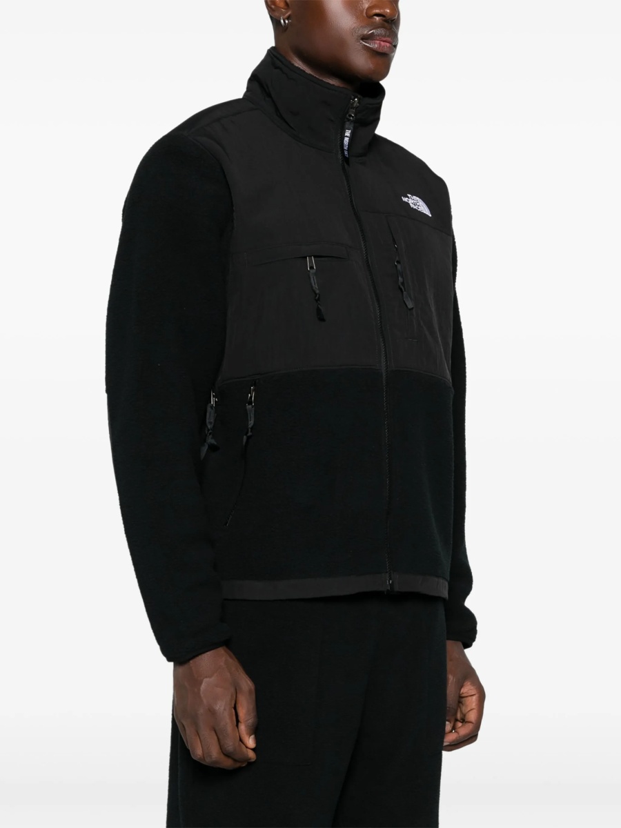 Jacheta The North Face neagra din nylon si poliester reciclat - Img 3