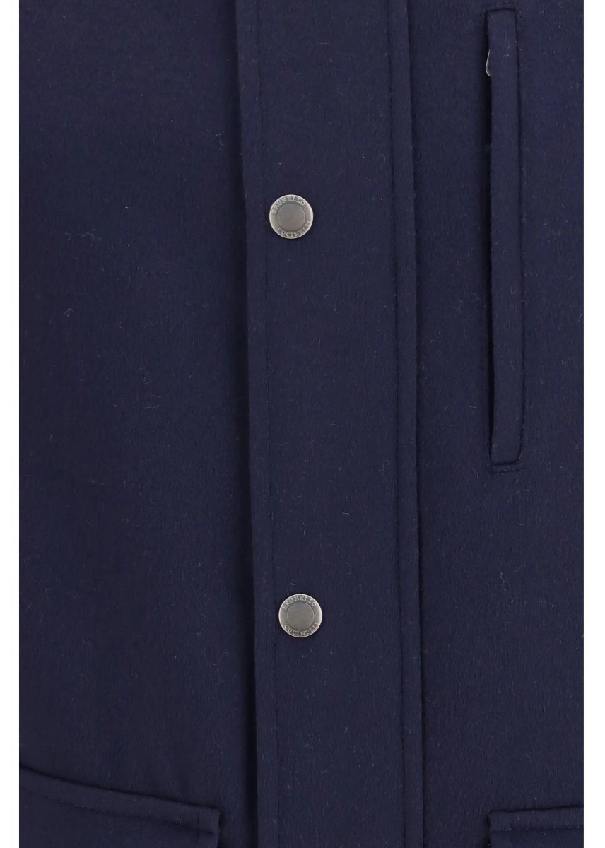 Jacheta Virgin wool Jacket withnappa inserts - Img 3