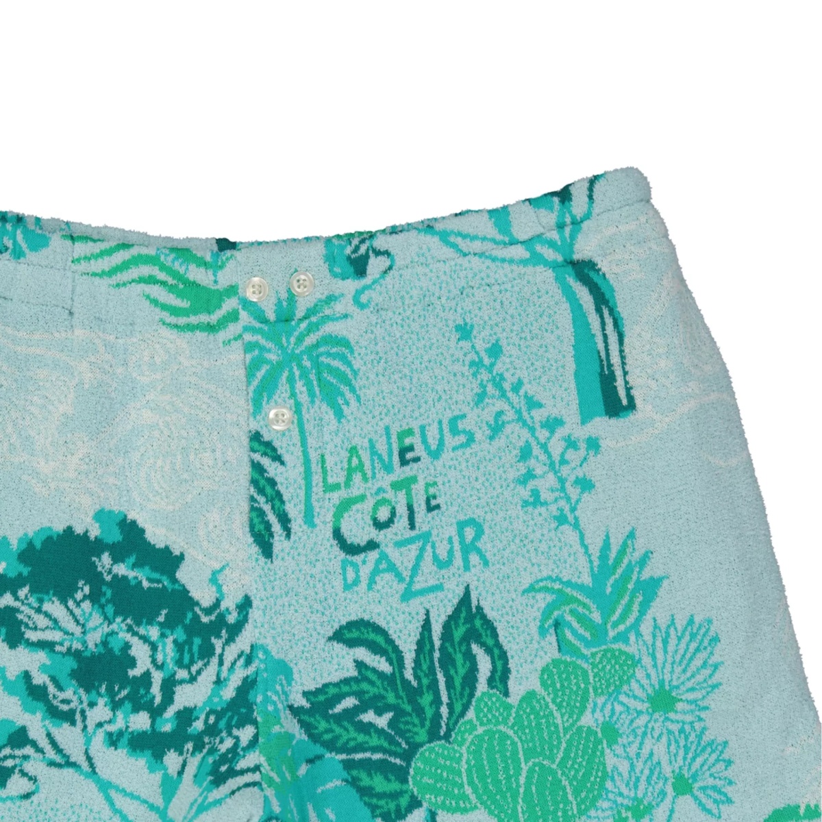 Laneus Côte d'Azur Cotton Shorts - Img 3