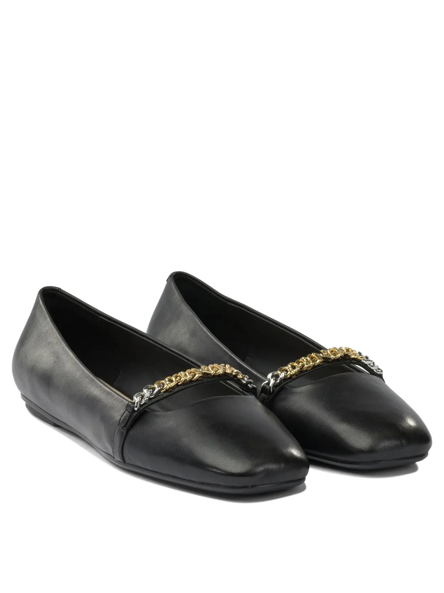 Leather ballet flats with square toe - Img 2