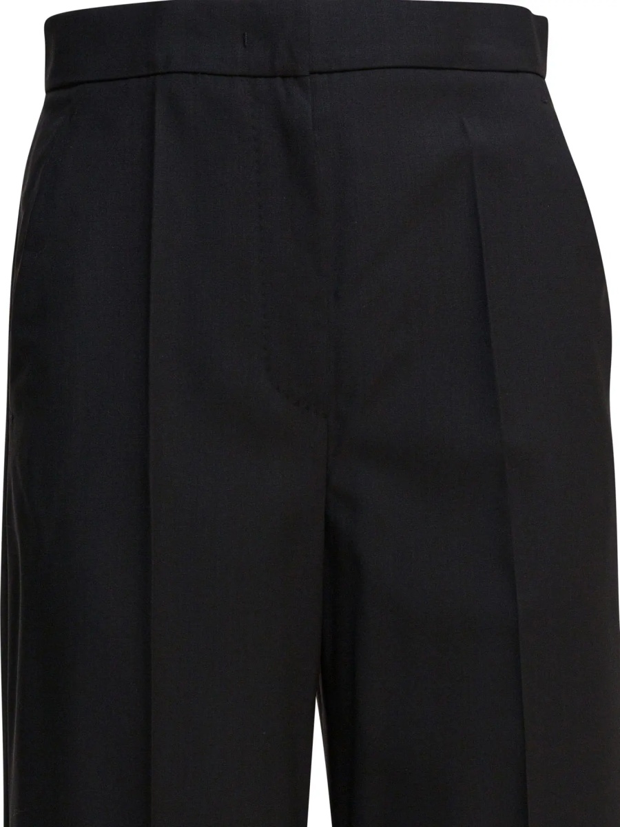 Light wool straight trousers - Img 3