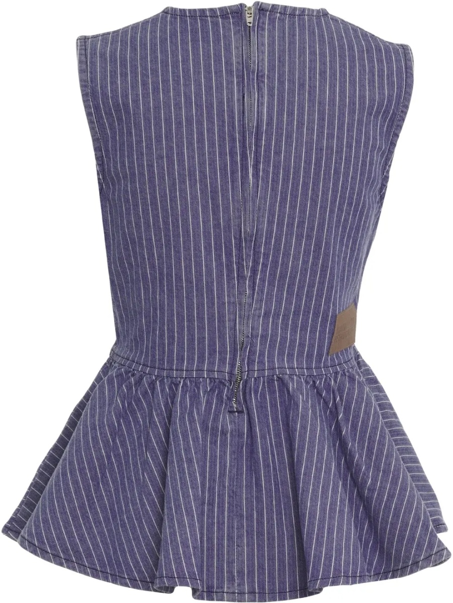 Maiou Denim peplum top 'Merja' Baum und Pferdgarten Denim peplum top 'Merja' - Img 3