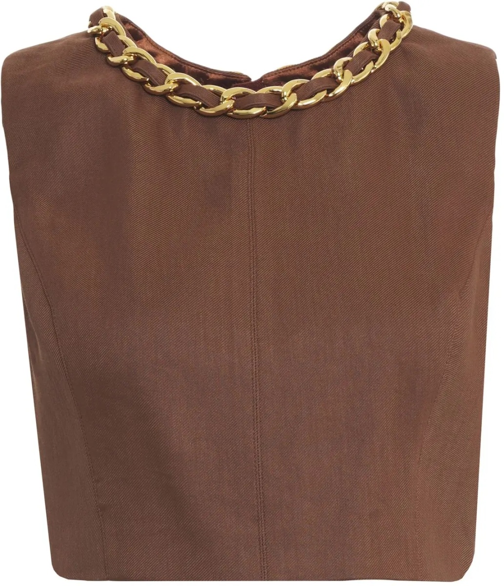 Maiou Top with chain detail - Img 2