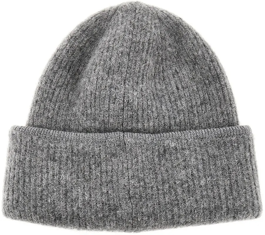 Manusi Knitted beanie hat with gros-grain logo - Img 2