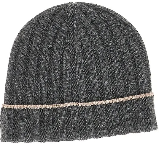 Manusi Ribbed cashmere beanie hat - Img 2