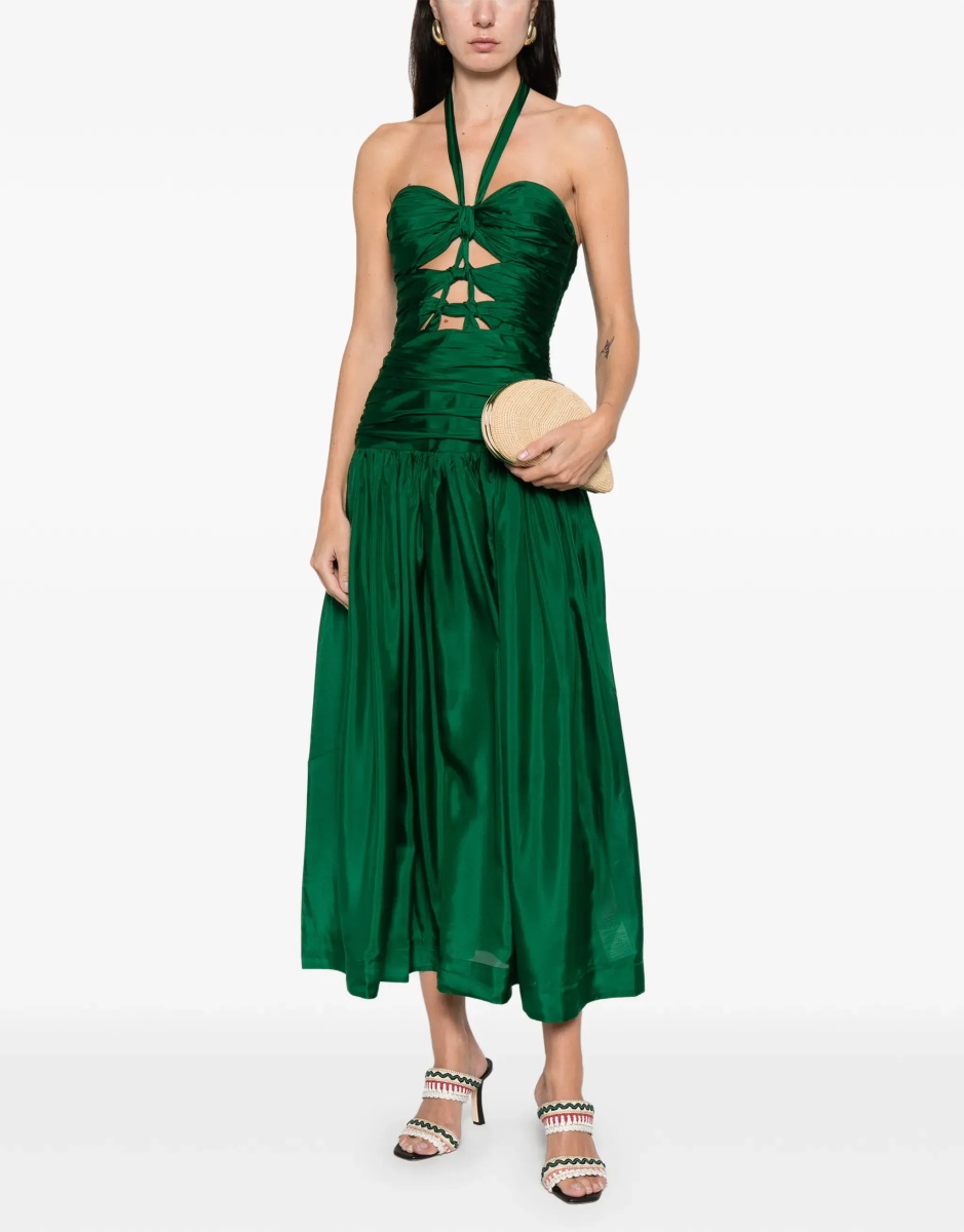 Midi Dress With Knots "Daylight" - Img 2