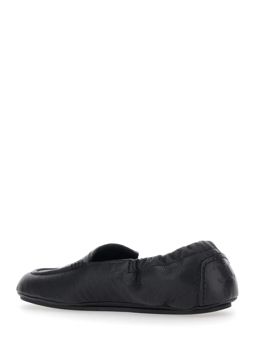 Mocasini Céline negri din piele - Img 3