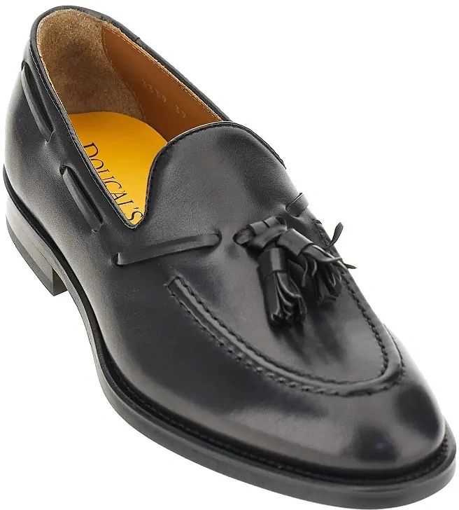 Mocasini Doucal's negri din piele - Img 2