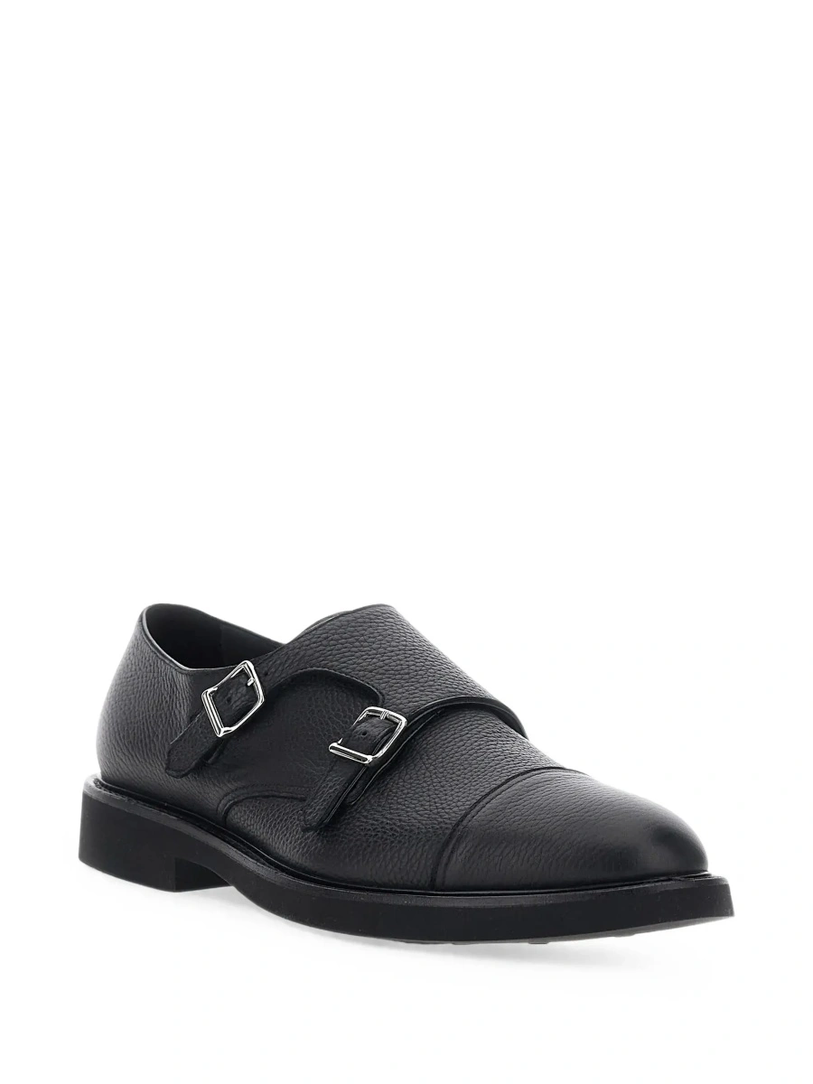 Mocasini Doucal's negri din piele - Img 5