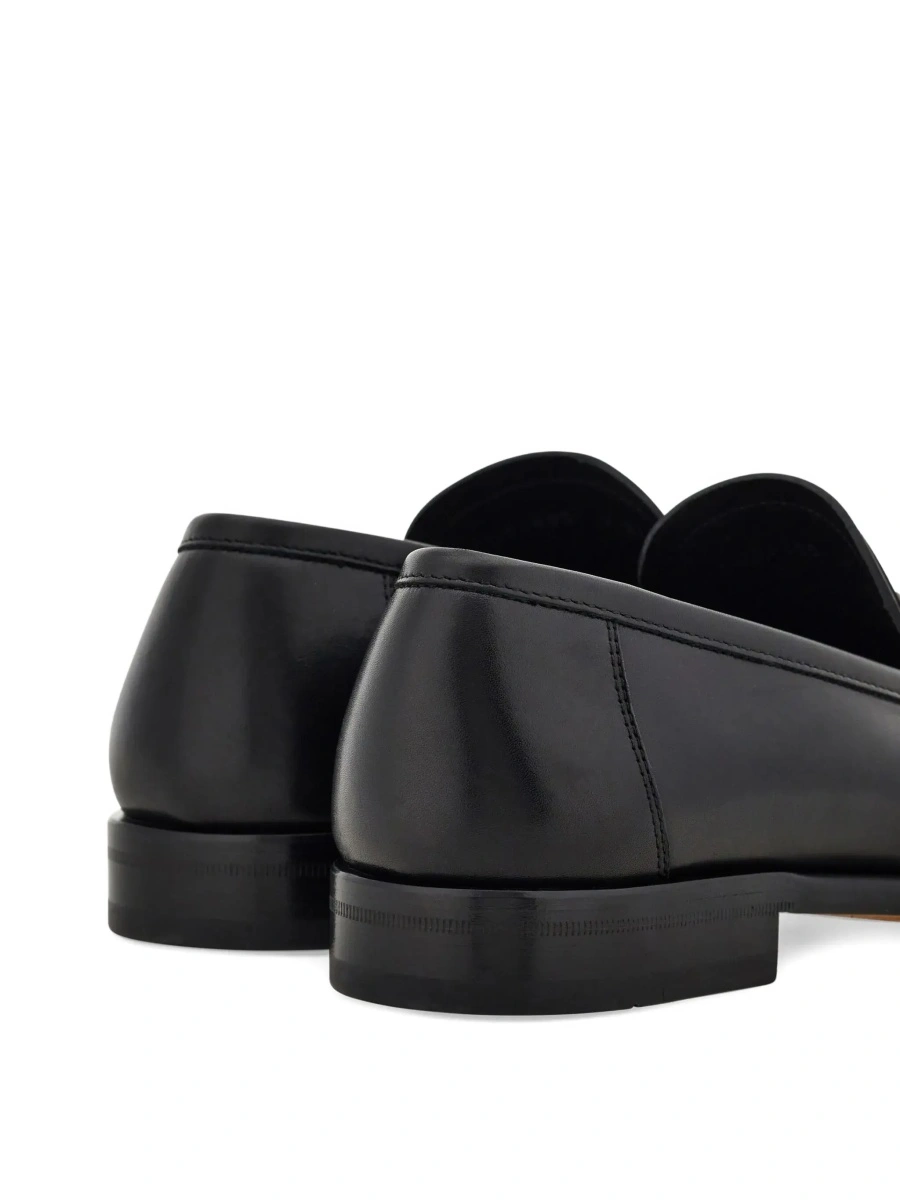 Mocasini Ferragamo negri din piele - Img 8