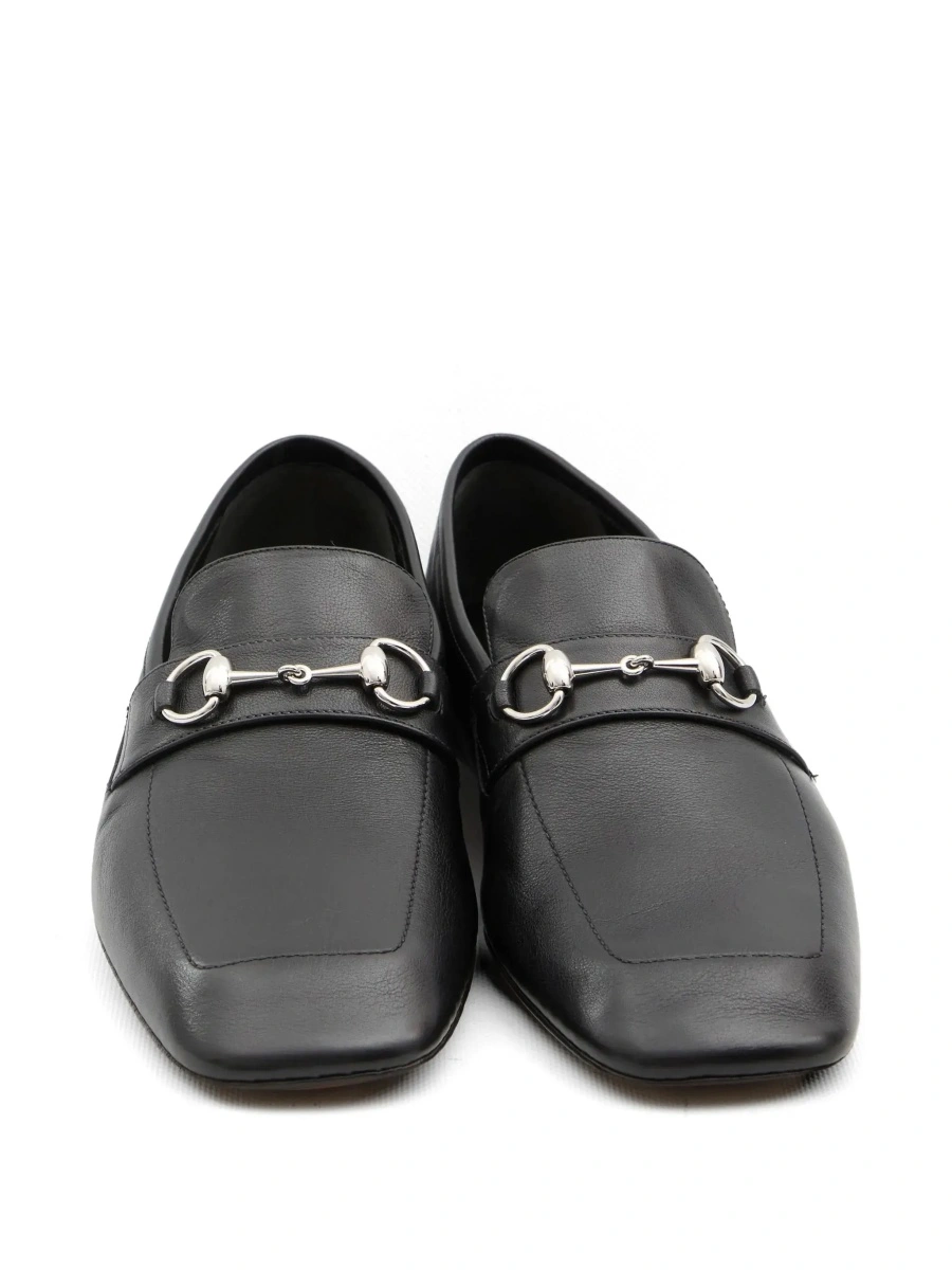 Mocasini Gucci negri din piele 'Edgar' - Img 8
