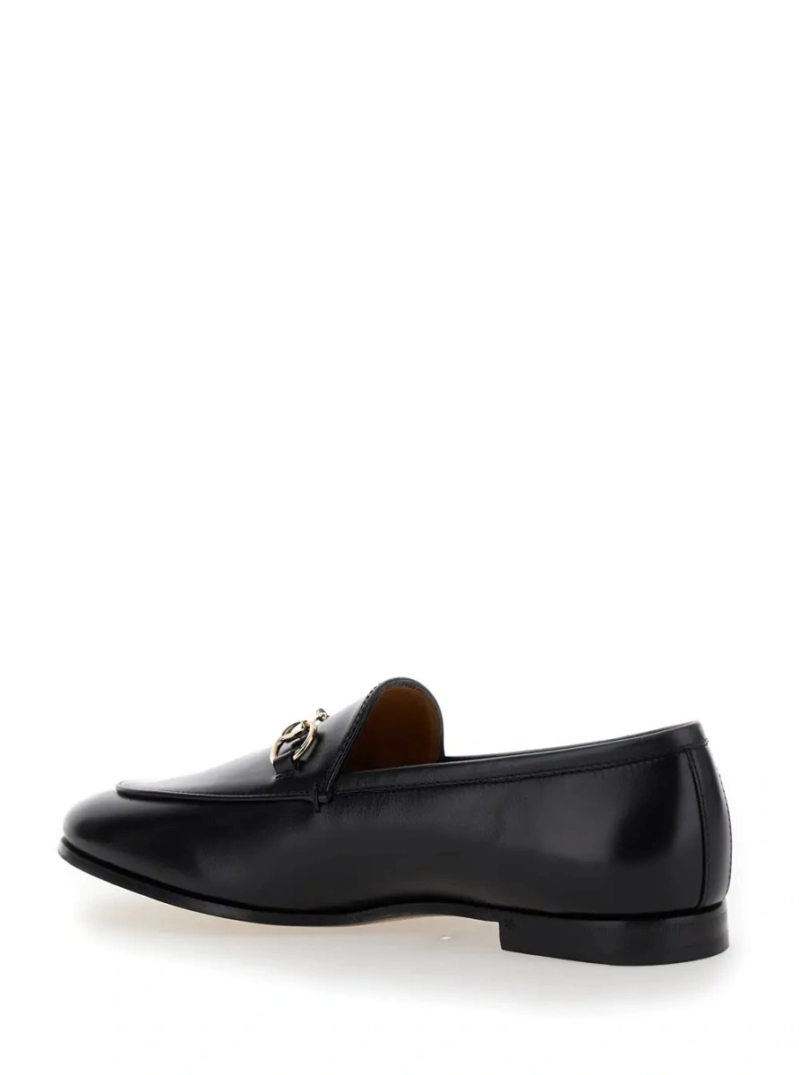 Mocasini Gucci negri din piele 'Jordaan' - Img 3