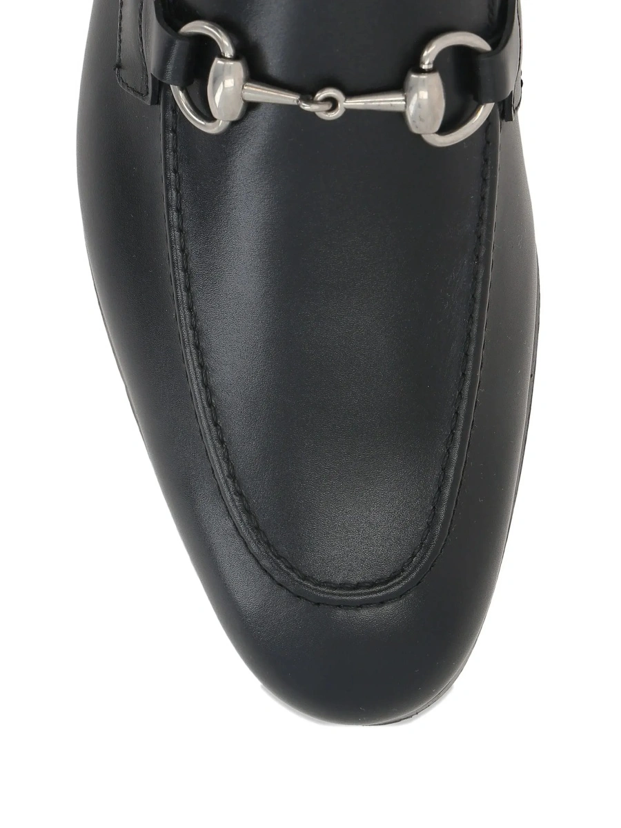 Mocasini Gucci negri din piele 'Jordan' - Img 7
