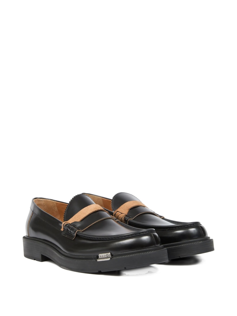 Mocasini Maison Margiela negri din piele - Img 2