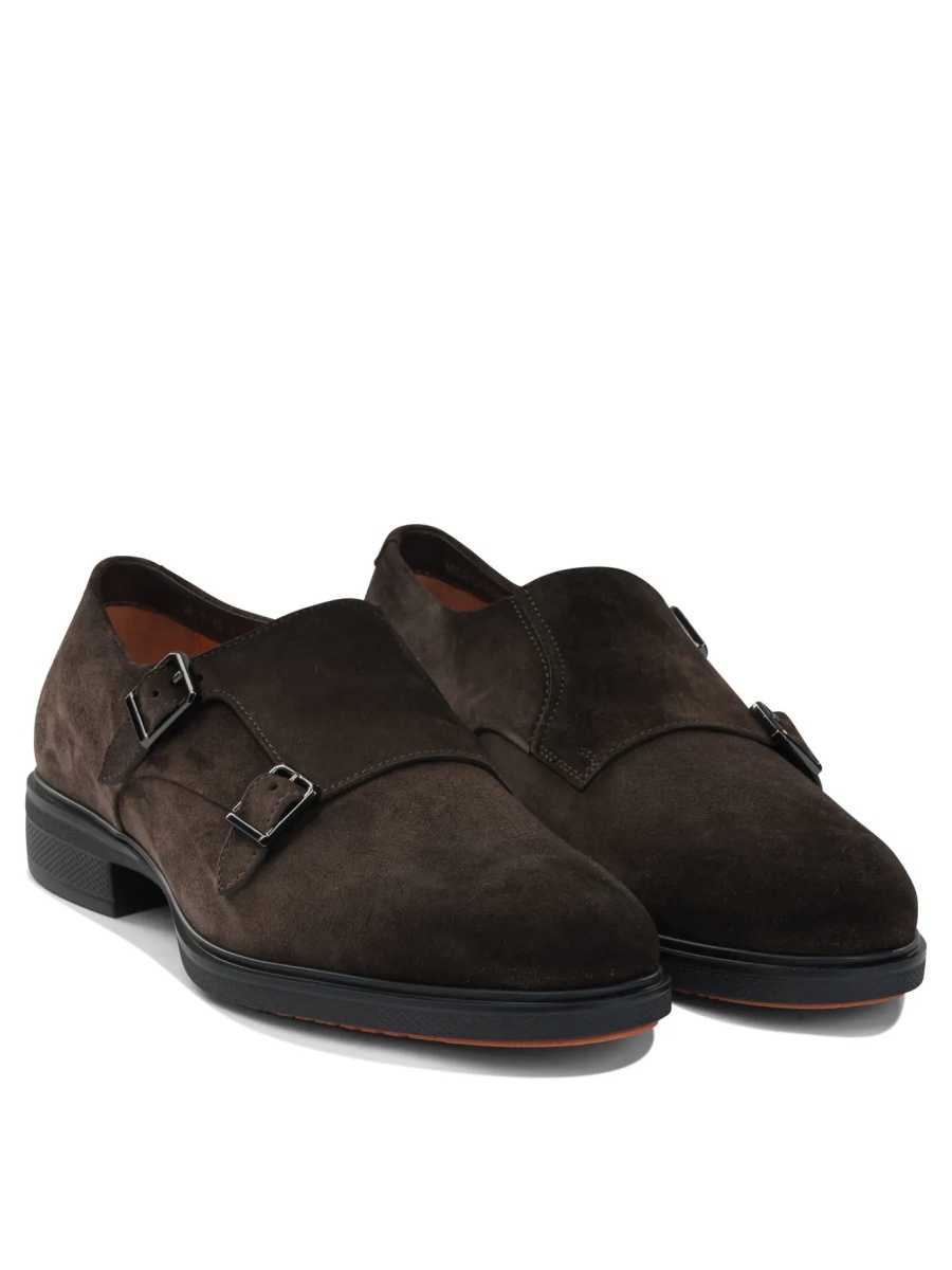 Mocasini Suede double buckle loafers - Img 2