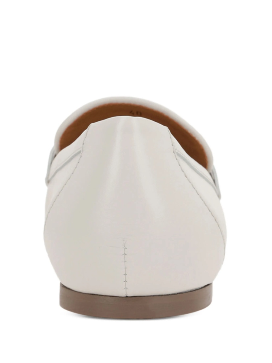 Mocasini TOD'S albi din piele - Img 3