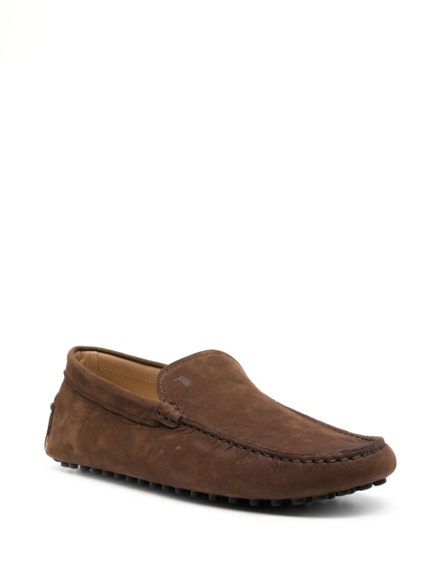Mocasini TOD'S maro din piele intoarsa - Img 2