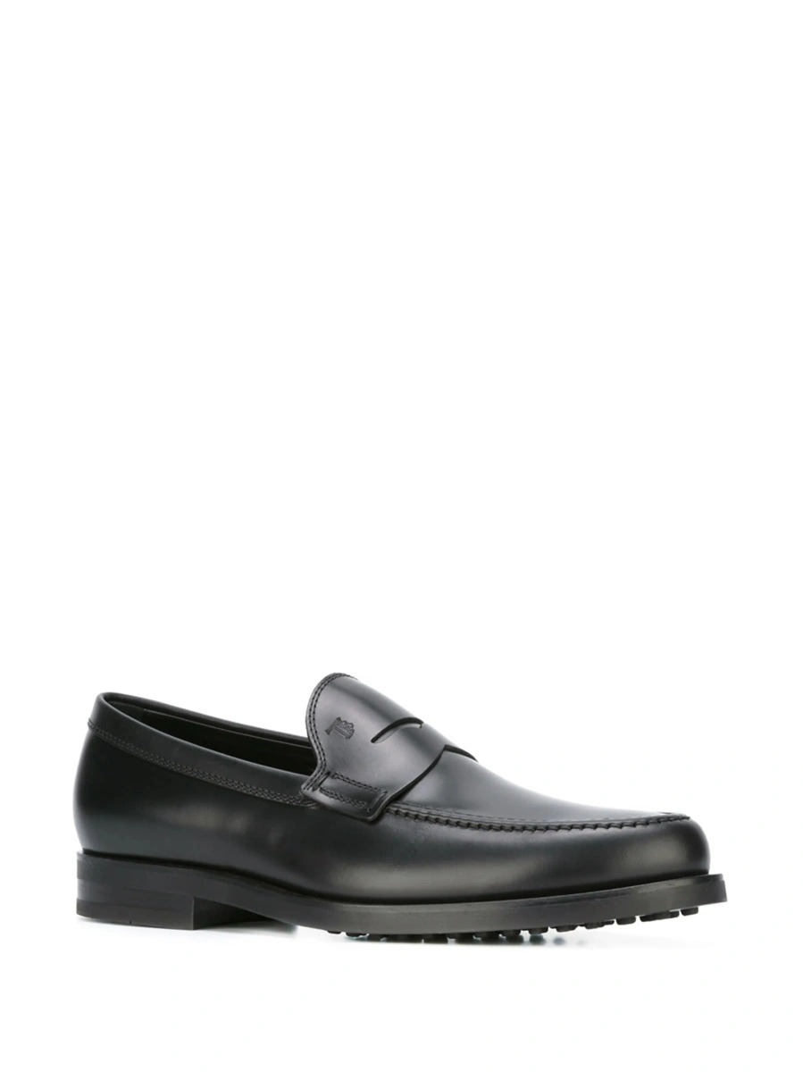 Mocasini TOD'S negri din piele - Img 3