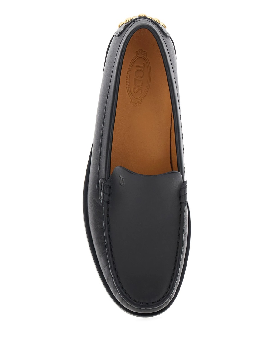 Mocasini TOD'S negri din piele - Img 4