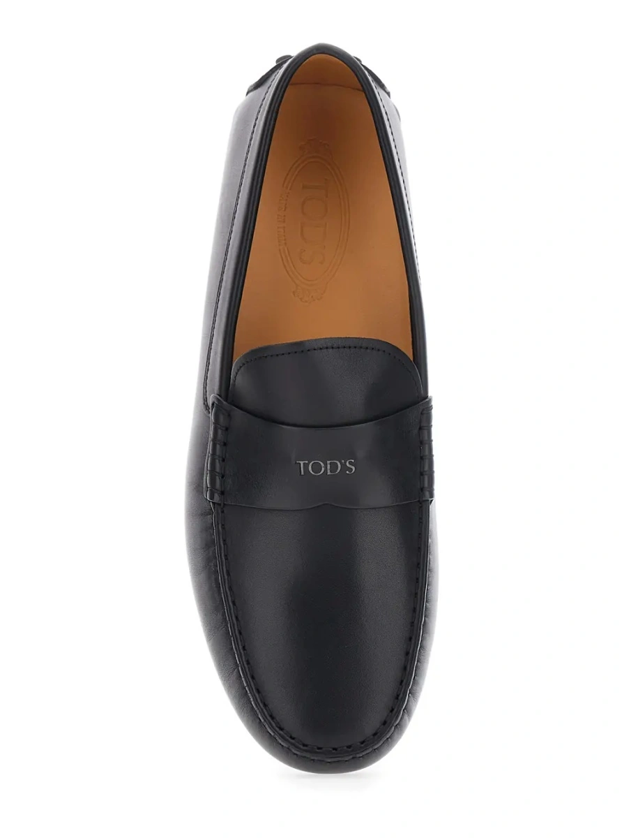Mocasini TOD'S negri din piele - Img 4