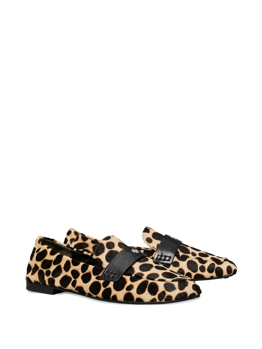 Mocasini Tory Burch bej din piele - Img 5