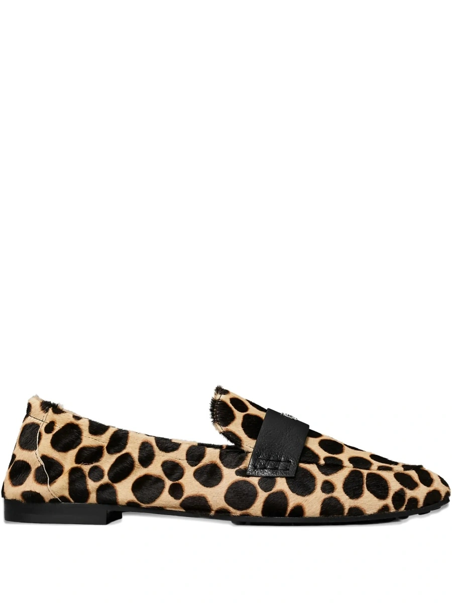 Mocasini Tory Burch bej din piele - Img 8